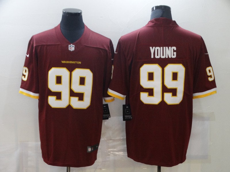 Men Washington Redskins #99 Young Red Nike Limited Vapor Untouchable NFL Jerseys->toronto maple leafs->NHL Jersey